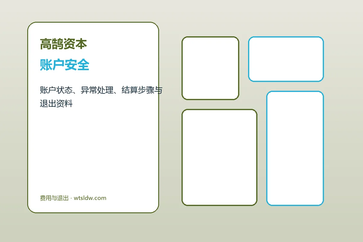 高鹄资本客户支持与服务流程示意